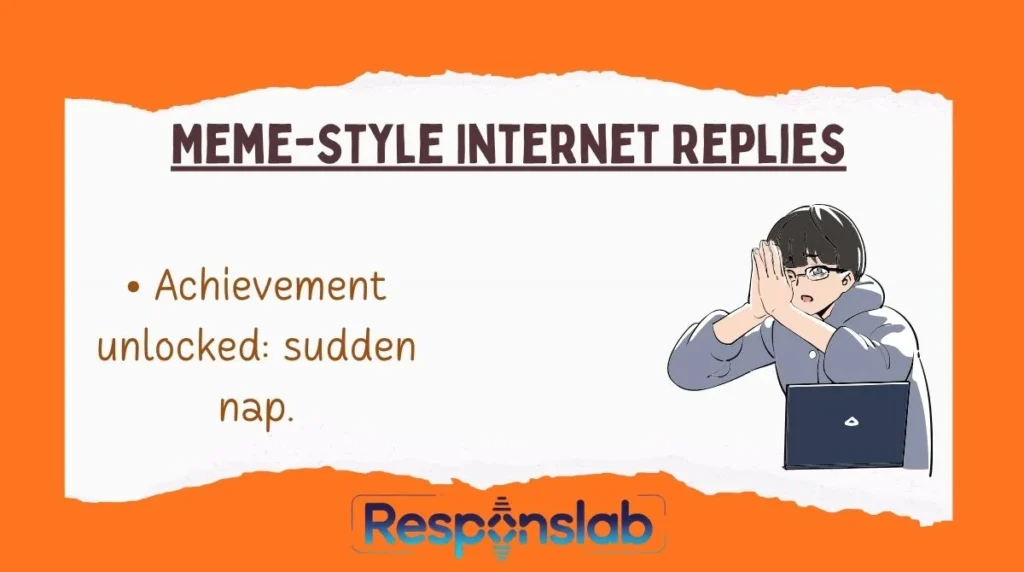 Meme-Style Internet Replies