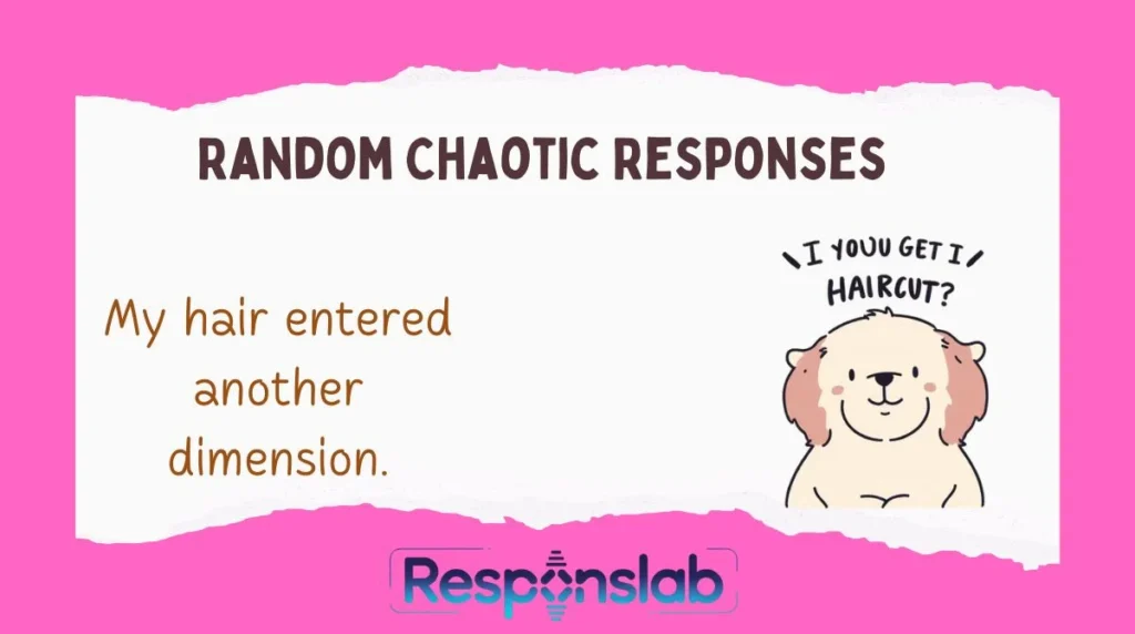 Random Chaotic Responses