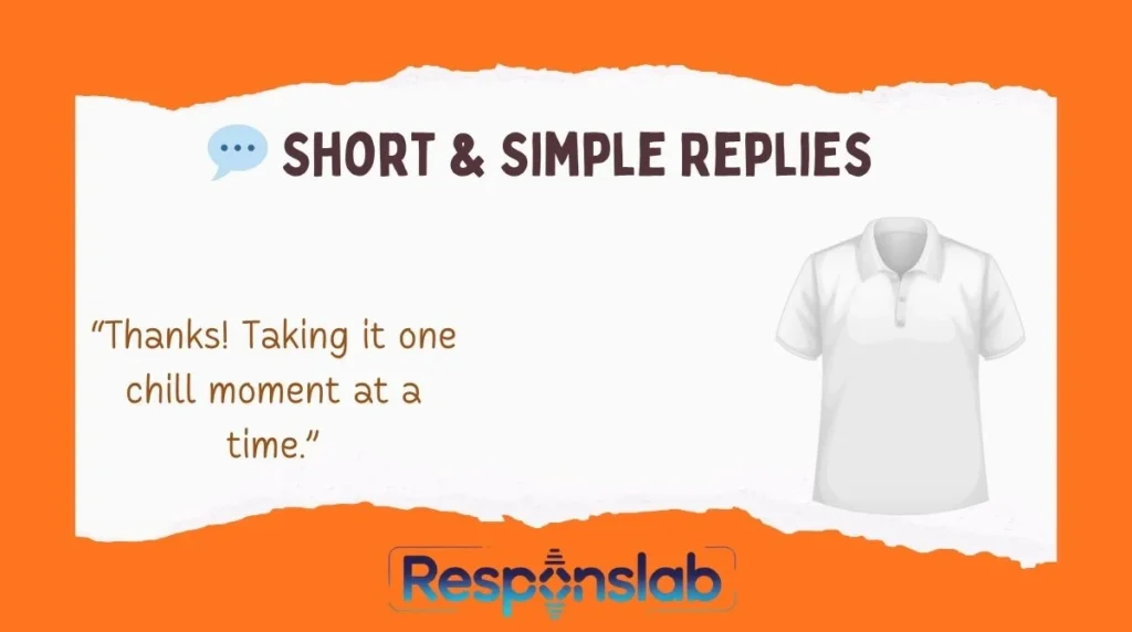 💬 Short & Simple Replies