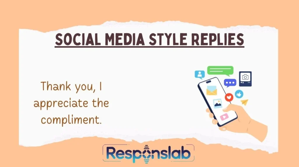 Social Media Style Replies