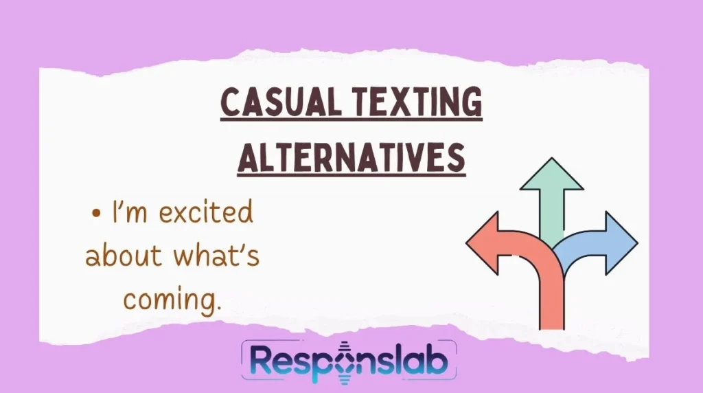 Casual Texting Alternatives
