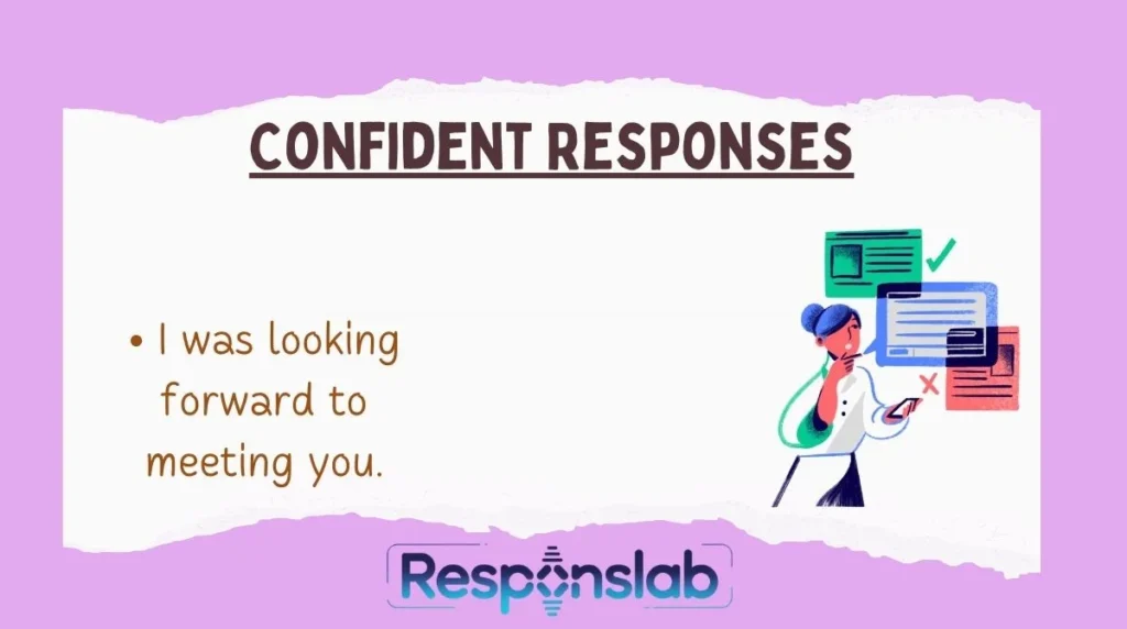 Confident Responses