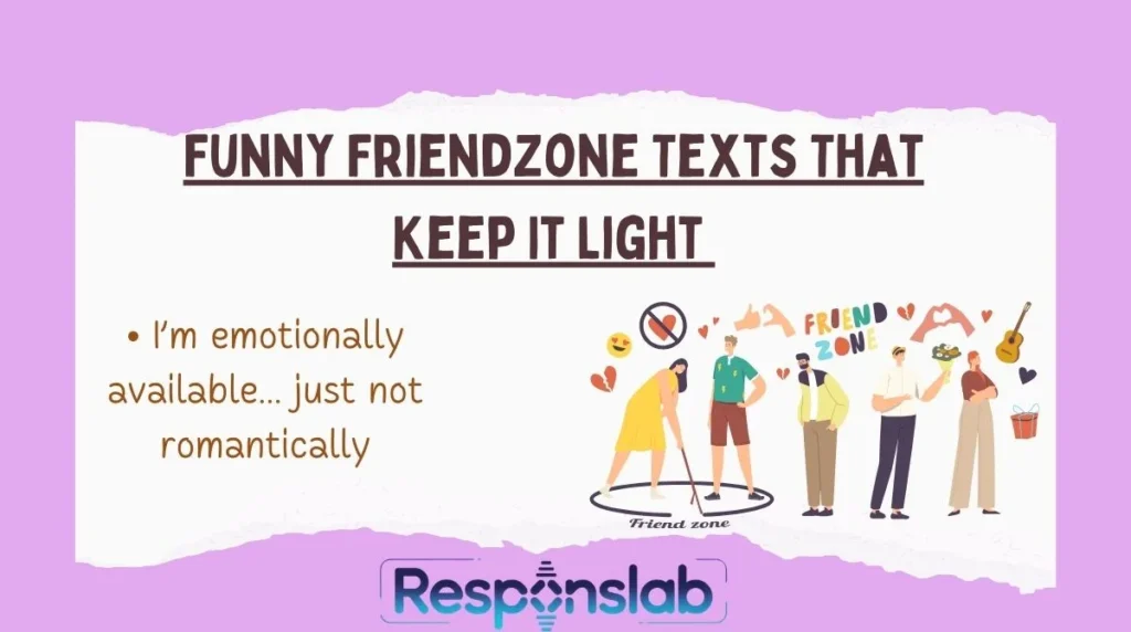 Funny Friendzone Texts That Keep It Light