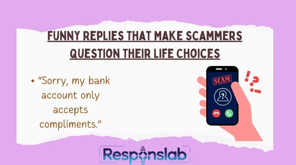 Funny Replies That Make Scammers Question Their Life Choices