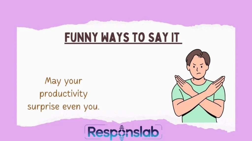 Funny Ways to Say It