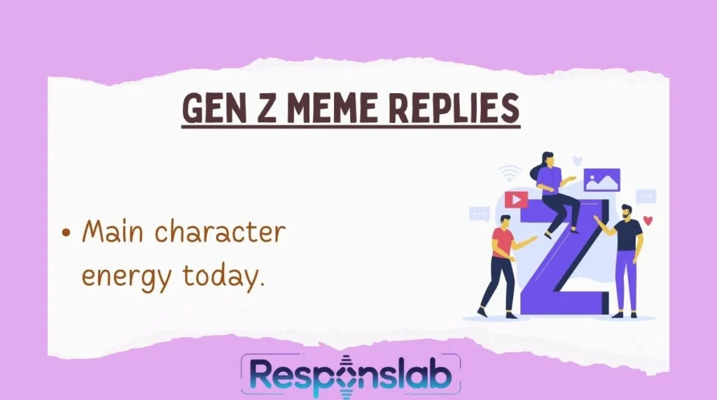 Gen Z Meme Replies