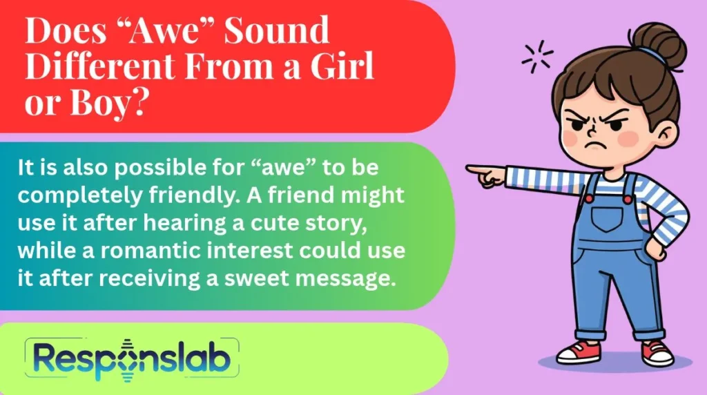 Does “Awe” Sound Different From a Girl or Boy?
