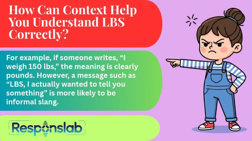 How Can Context Help You Understand LBS Correctly?