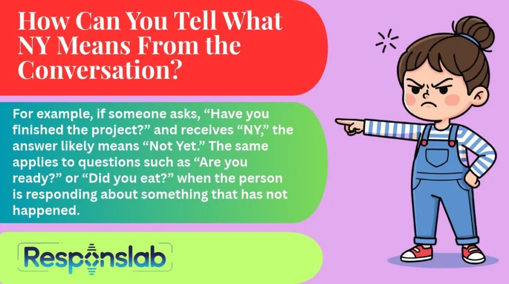 How Can You Tell What NY Means From the Conversation?