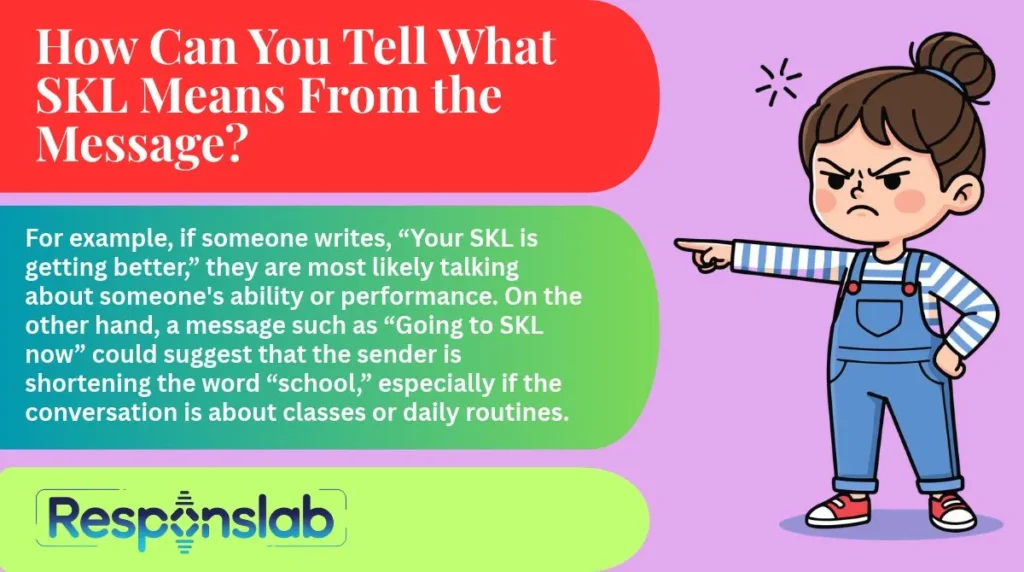 How Can You Tell What SKL Means From the Message?
