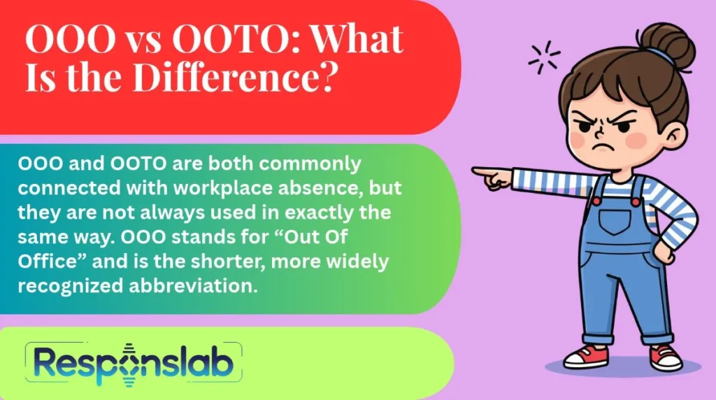 OOO vs OOTO: What Is the Difference?