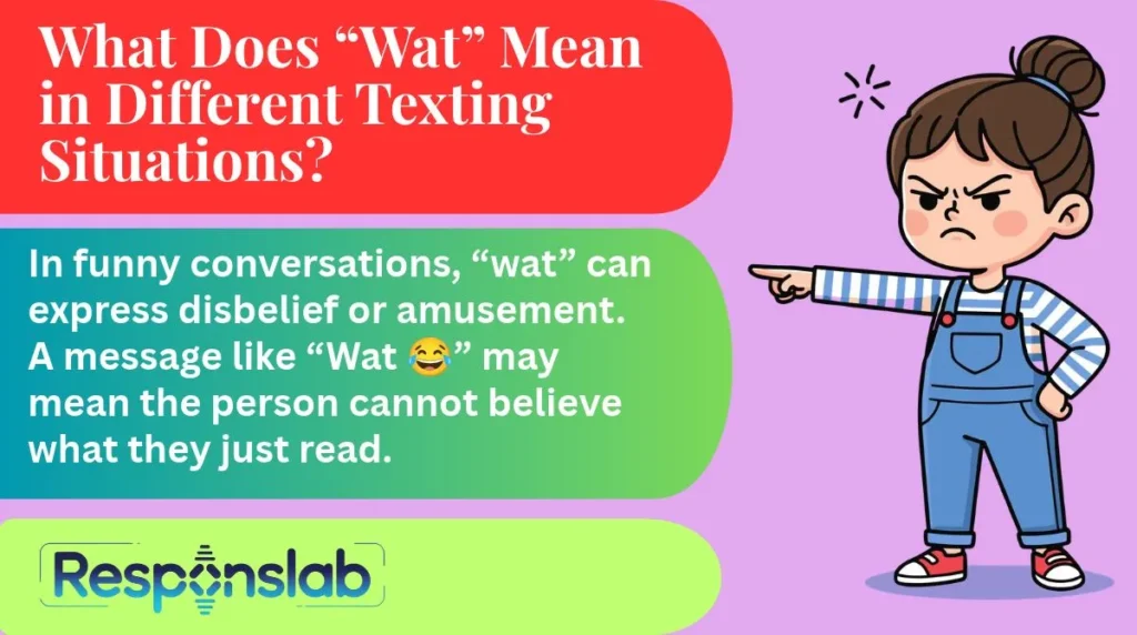 What Does “Wat” Mean in Different Texting Situations?
