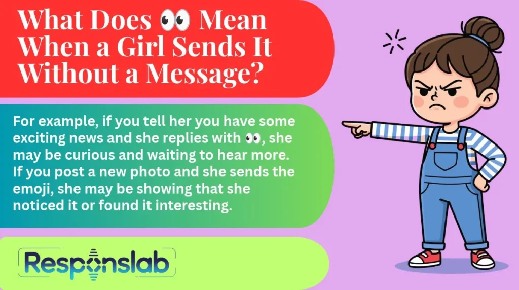 What Does 👀 Mean When a Girl Sends It Without a Message?