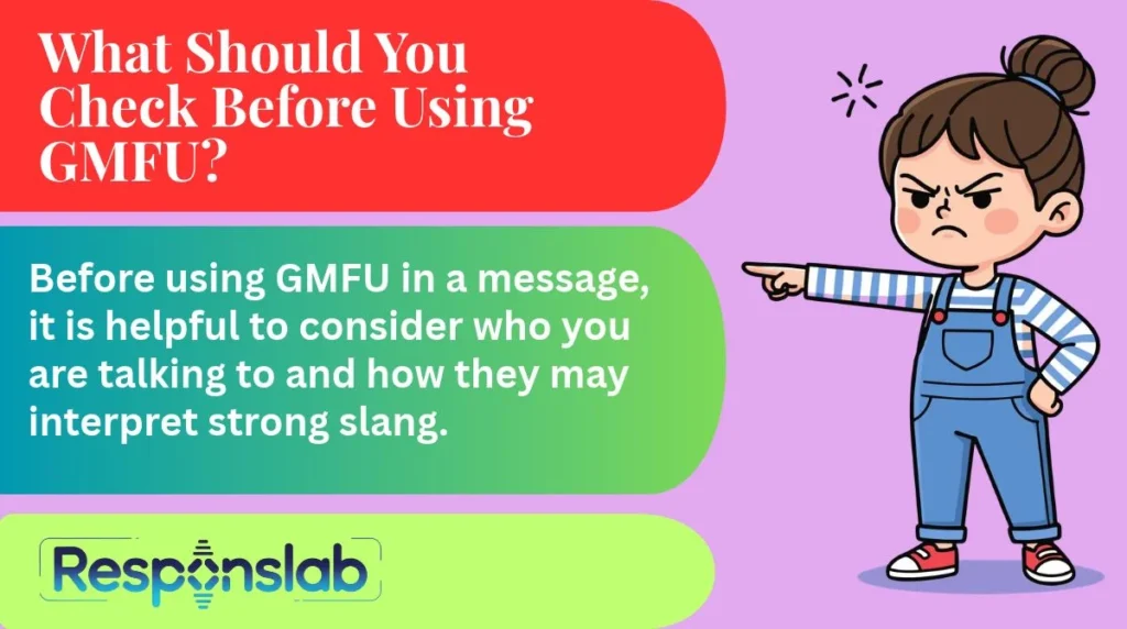 What Should You Check Before Using GMFU?