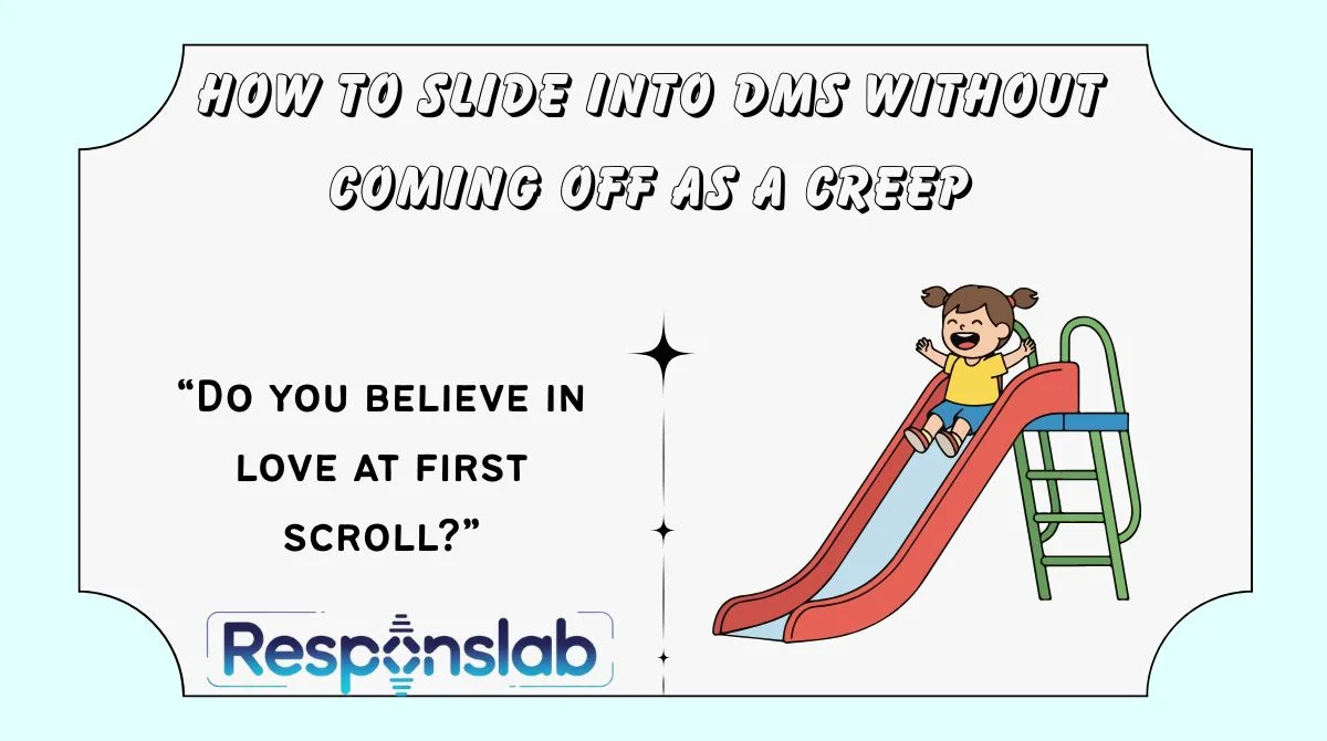 How To Slide Into DMs Without Coming Off As A Creep