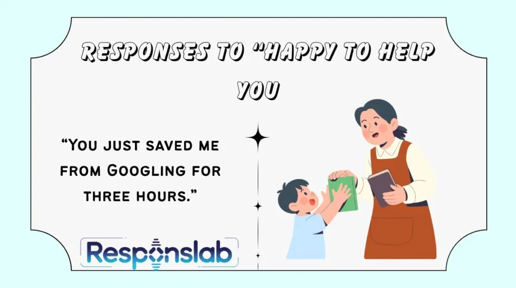 Responses to “Happy to Help You