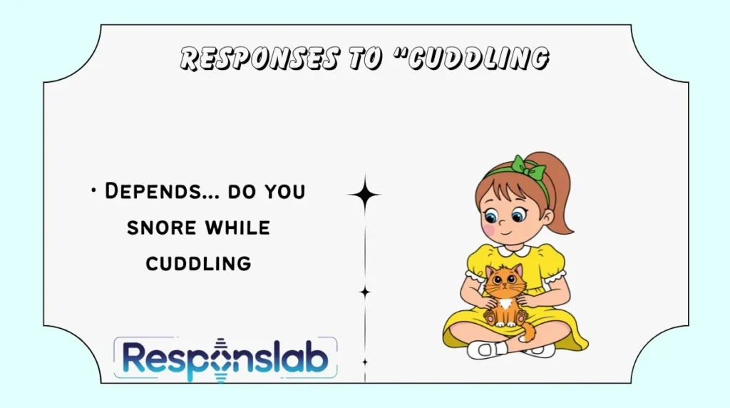 Responses to “Cuddling