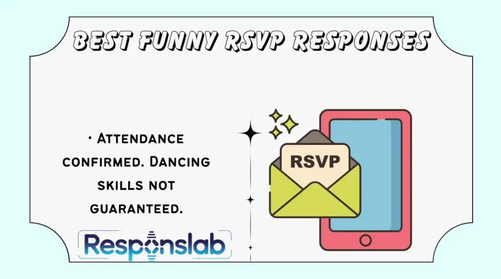 Best Funny RSVP Responses