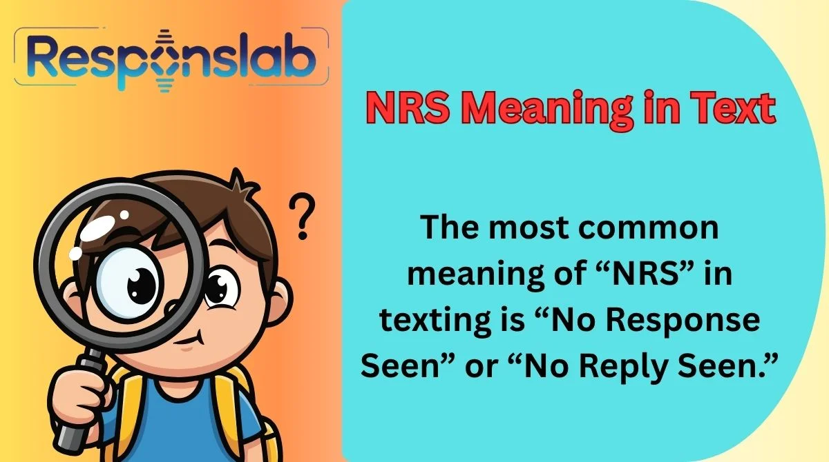 NRS Meaning in Text