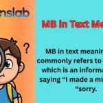 MB in Text Meaning