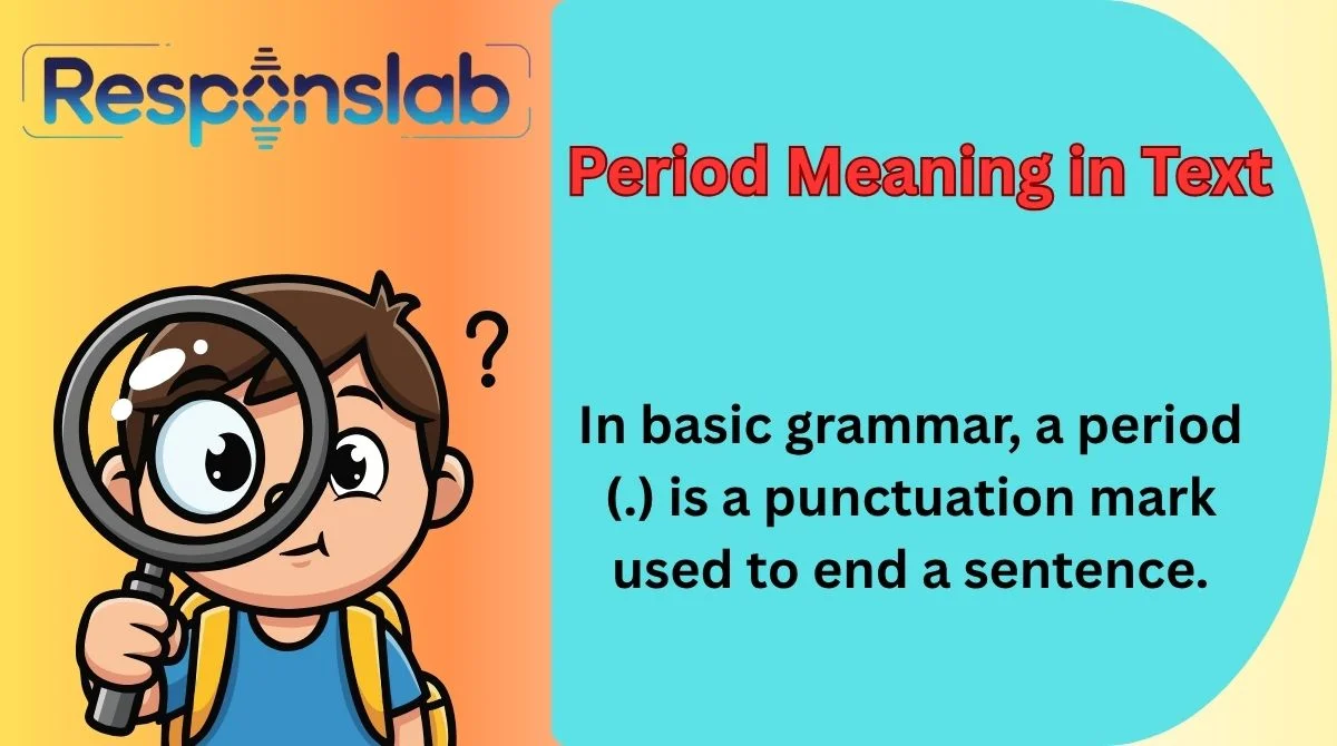 Period Meaning in Text