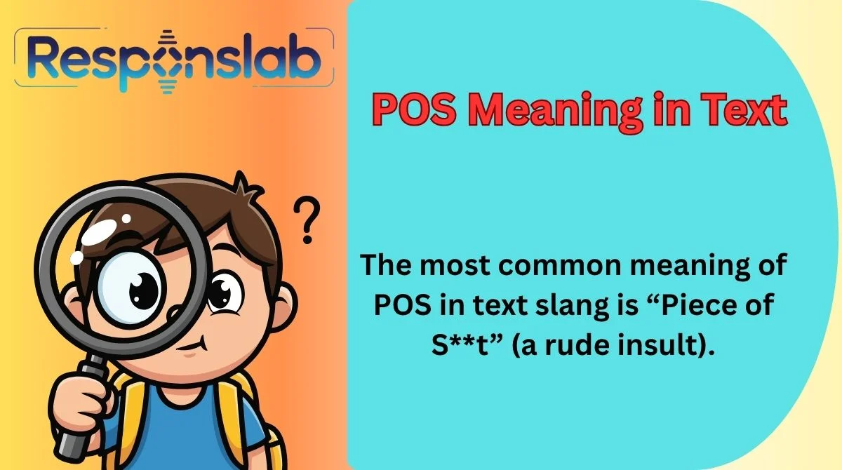 POS Meaning in Text