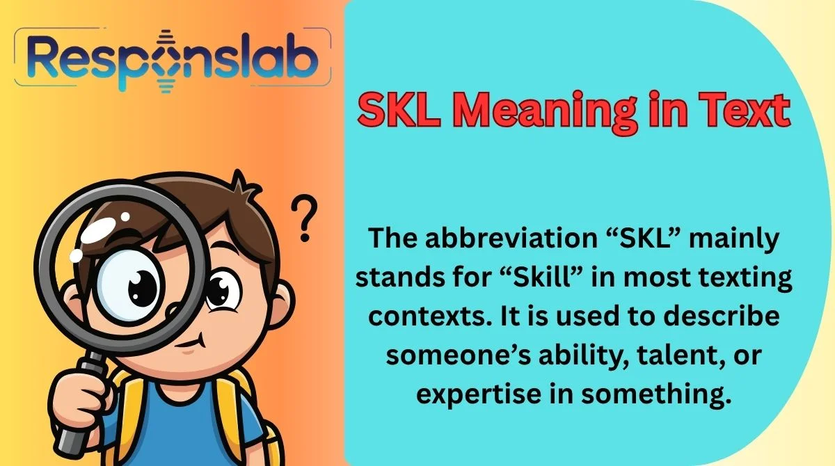 SKL Meaning in Text