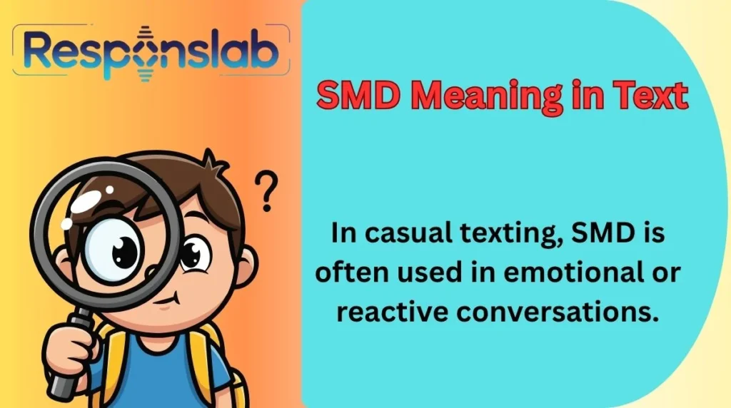SMD Meaning in Text