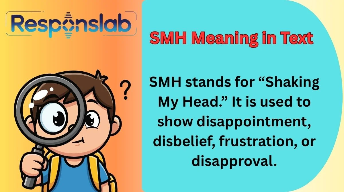 SMH Meaning in Text