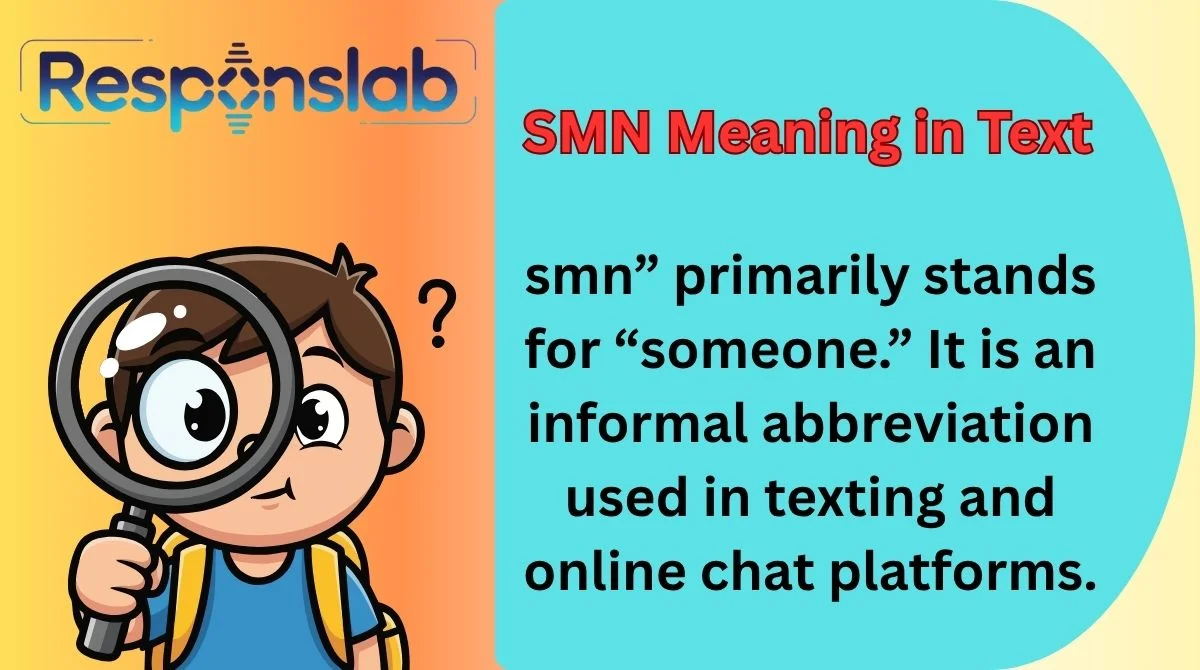 SMN Meaning in Text
