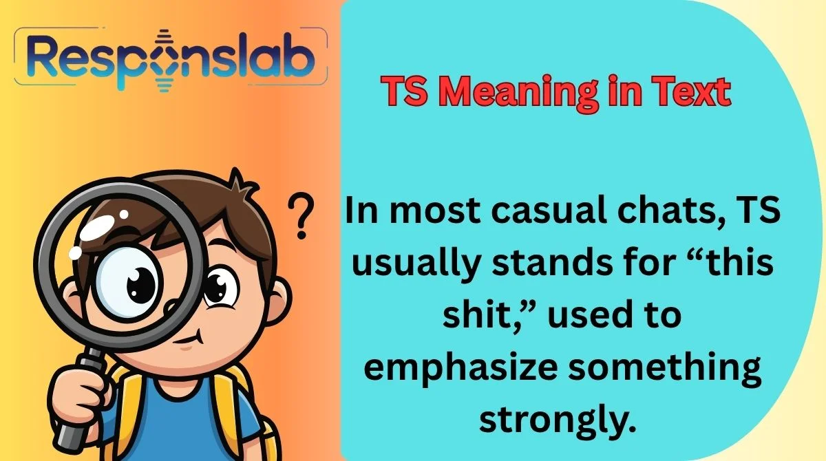 TS Meaning in Text