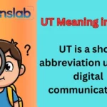 UT Meaning in Text