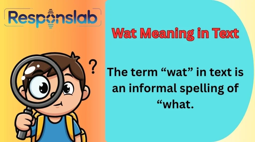 Wat Meaning in Text