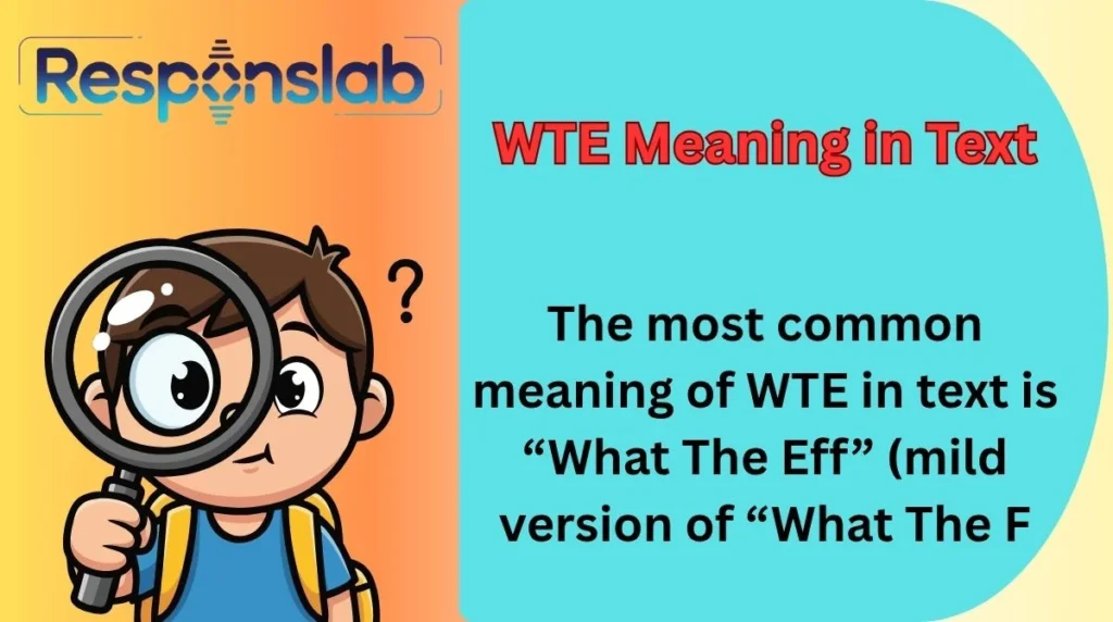 WTE Meaning in Text