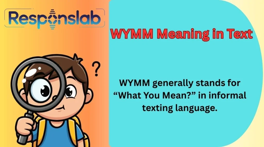 WYMM Meaning in Text