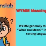 WYMM Meaning in Text