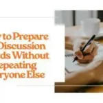 How to Prepare for Discussion Boards Without Repeating Everyone Else